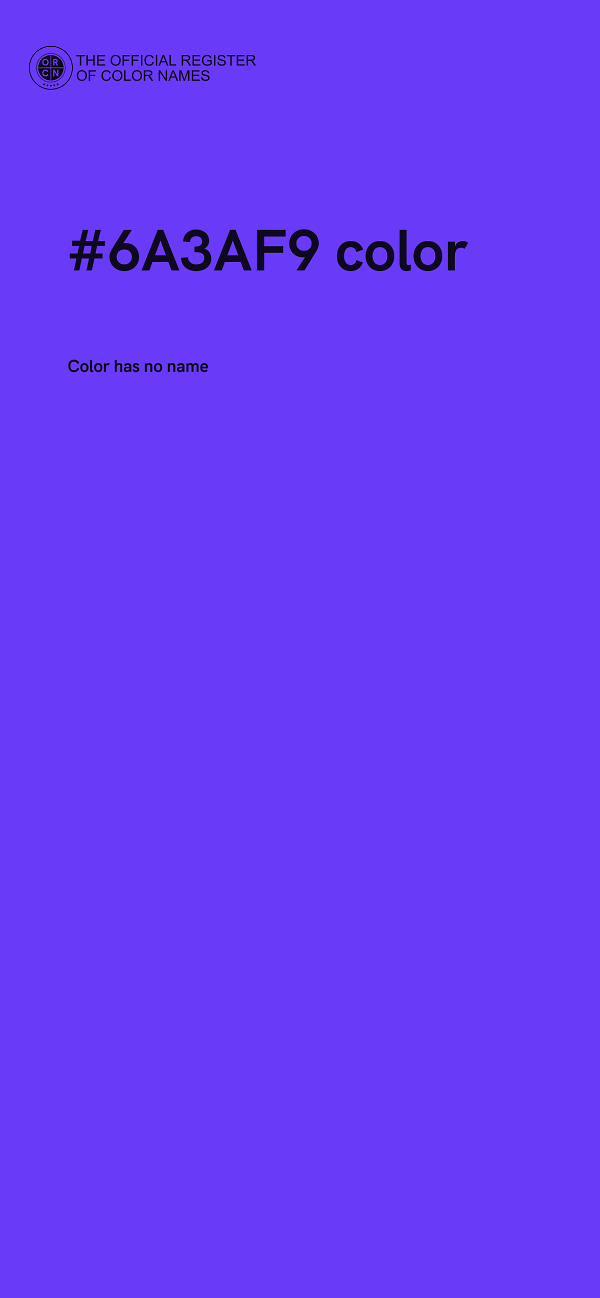 #6A3AF9 color image