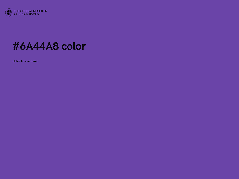 #6A44A8 color image