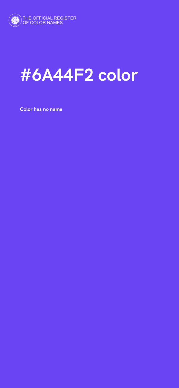 #6A44F2 color image