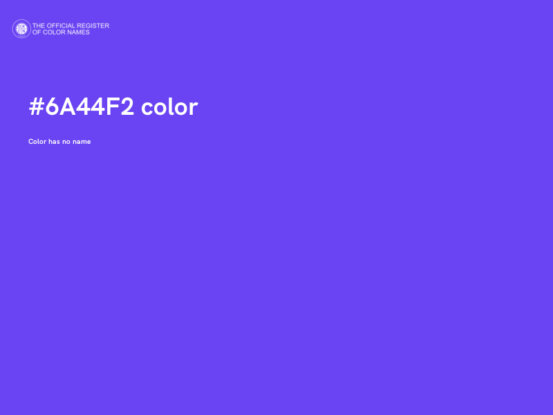 #6A44F2 color image