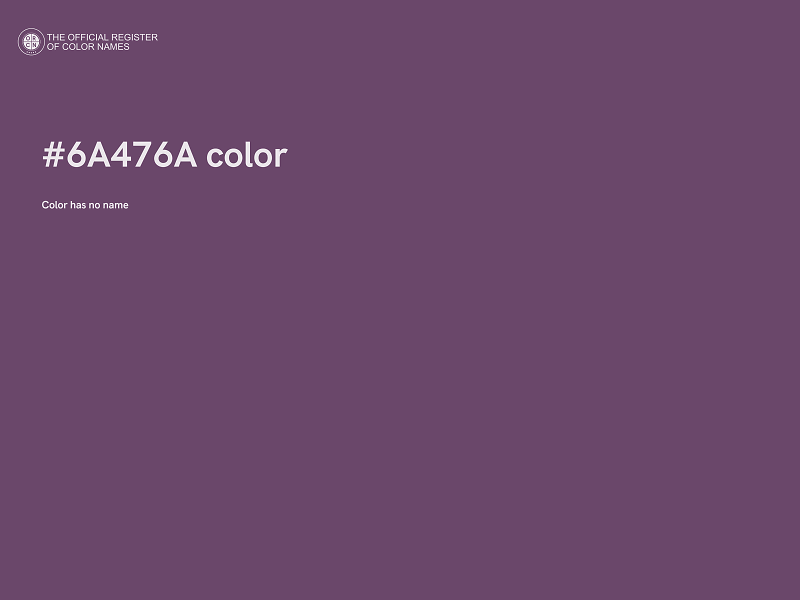 #6A476A color image