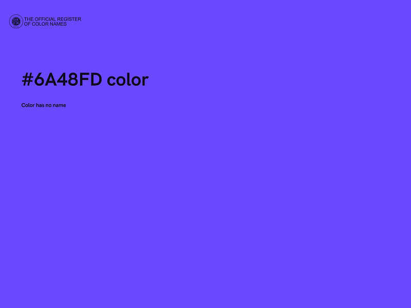 #6A48FD color image