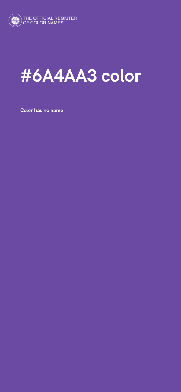 #6A4AA3 color image