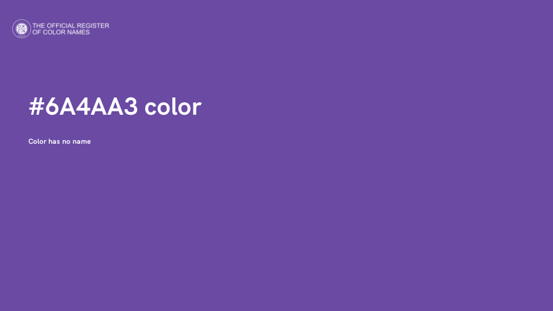 #6A4AA3 color image