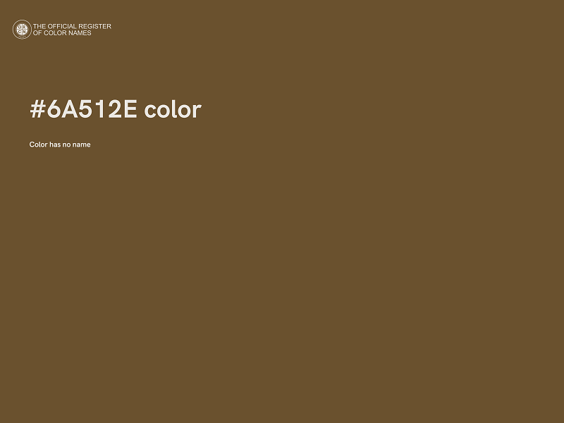 #6A512E color image