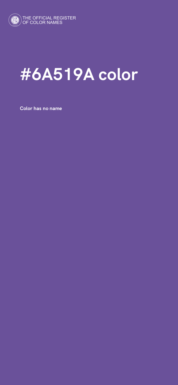 #6A519A color image