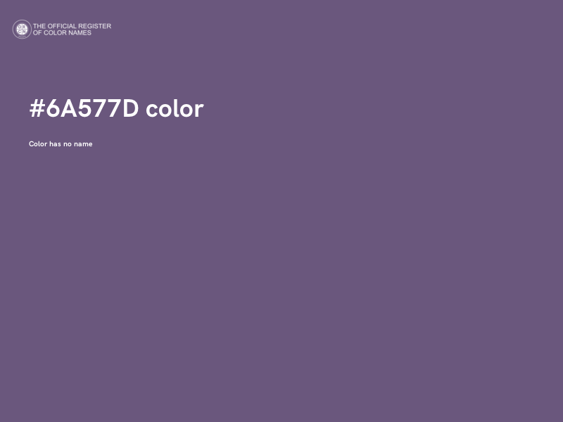 #6A577D color image