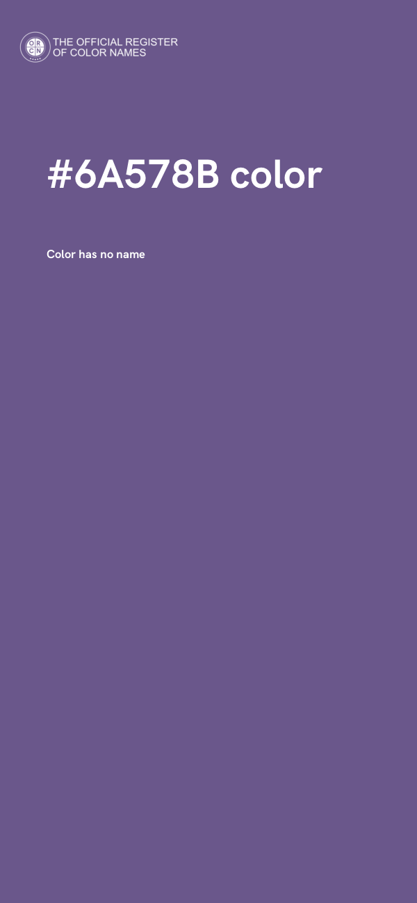 #6A578B color image