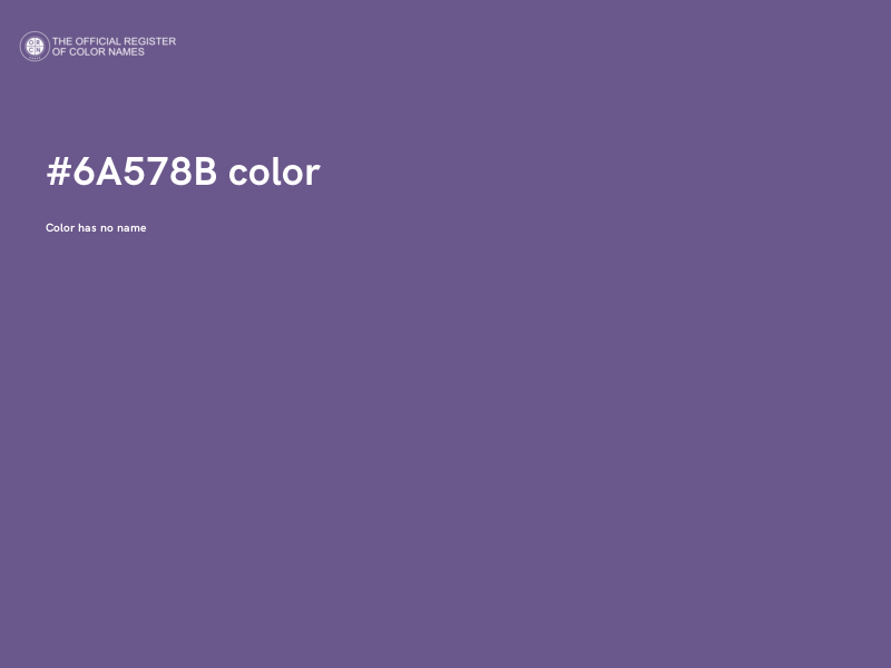 #6A578B color image