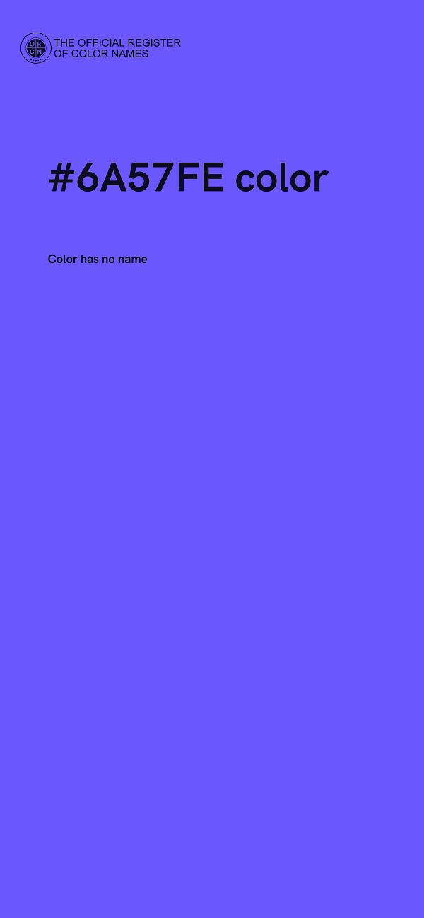 #6A57FE color image