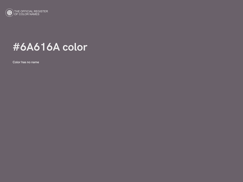 #6A616A color image