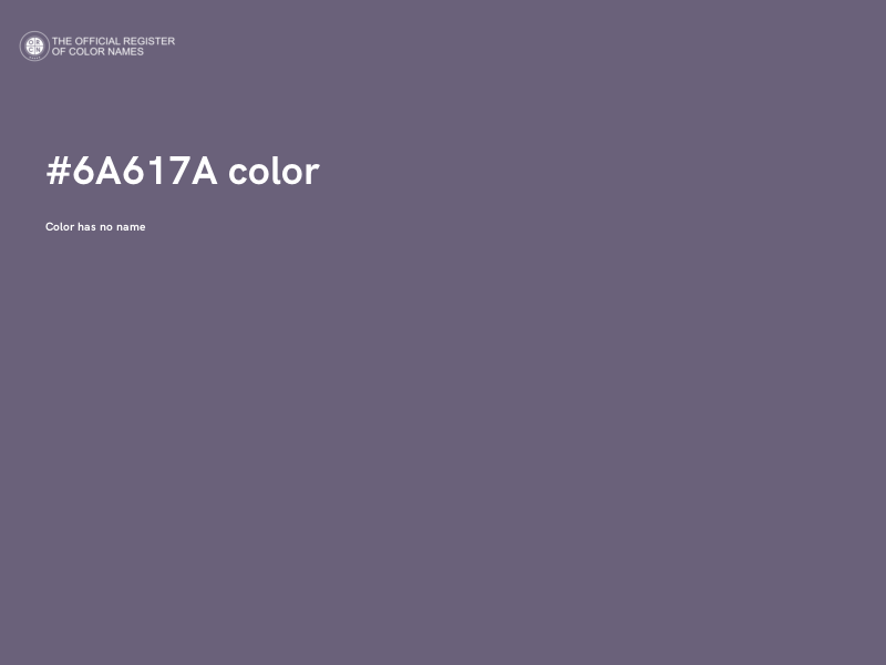 #6A617A color image