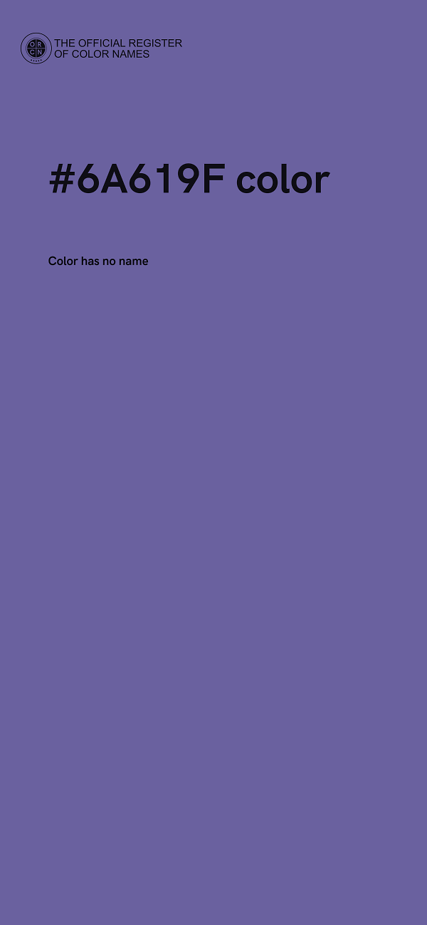 #6A619F color image