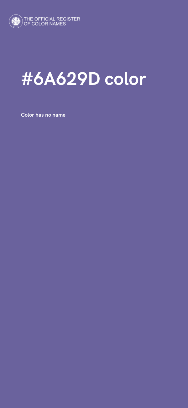 #6A629D color image