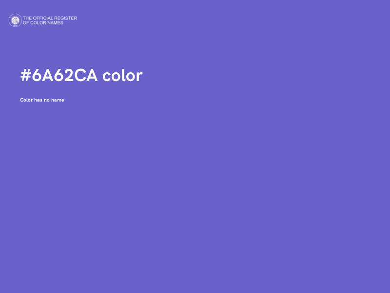 #6A62CA color image