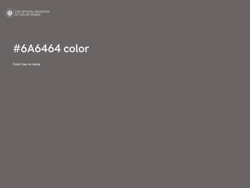 #6A6464 color image