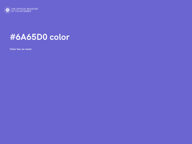 #6A65D0 color image