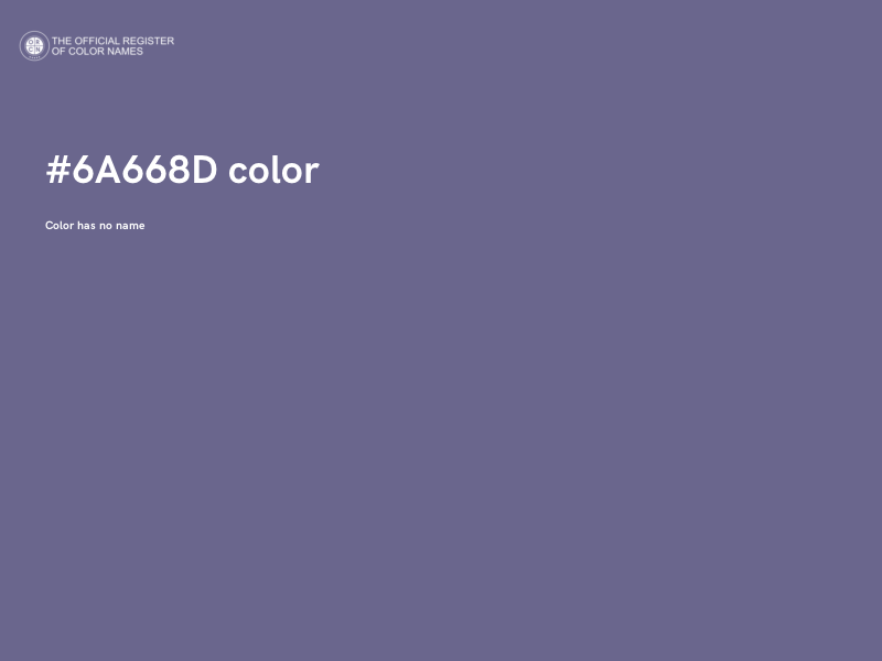 #6A668D color image