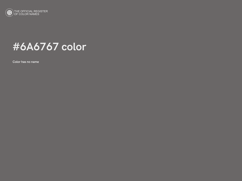 #6A6767 color image