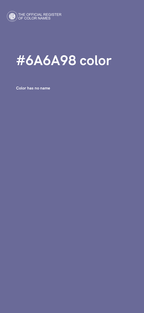 #6A6A98 color image