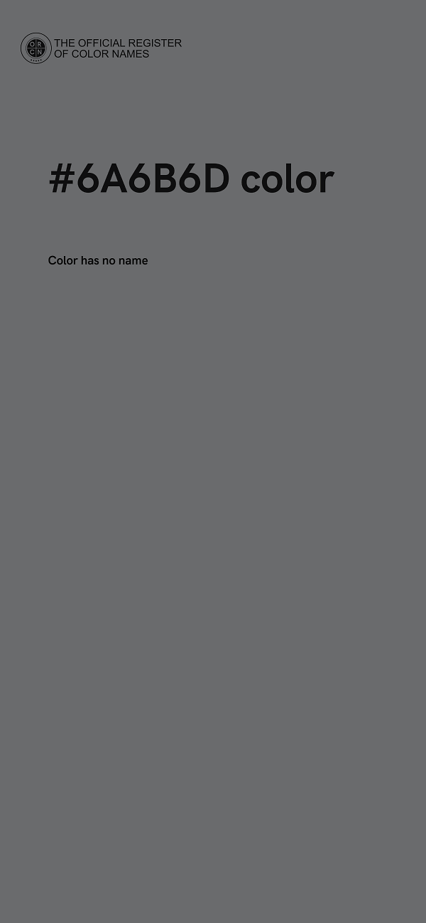 #6A6B6D color image