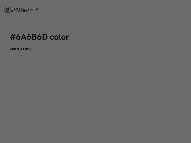 #6A6B6D color image
