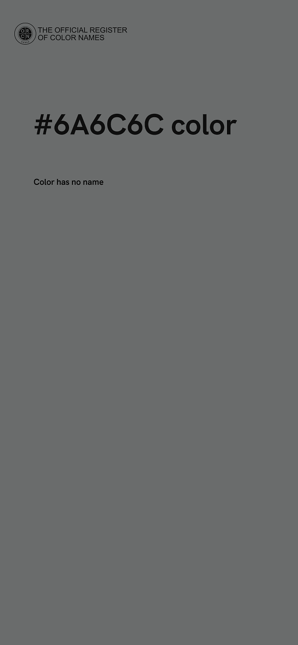 #6A6C6C color image