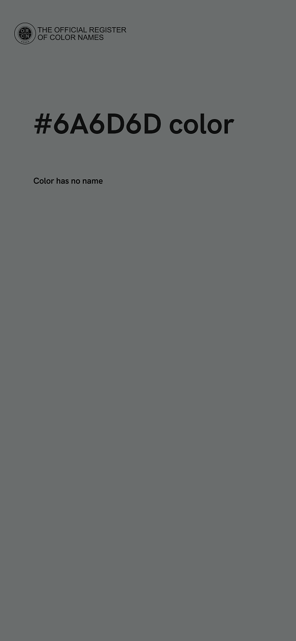 #6A6D6D color image