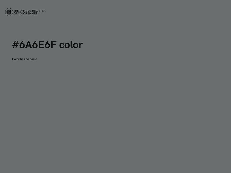 #6A6E6F color image