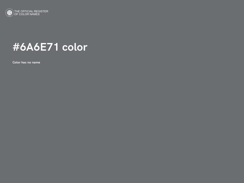 #6A6E71 color image