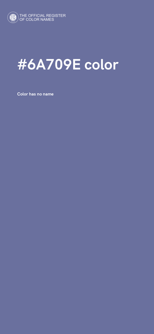 #6A709E color image