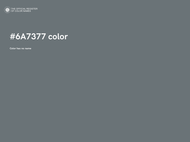 #6A7377 color image
