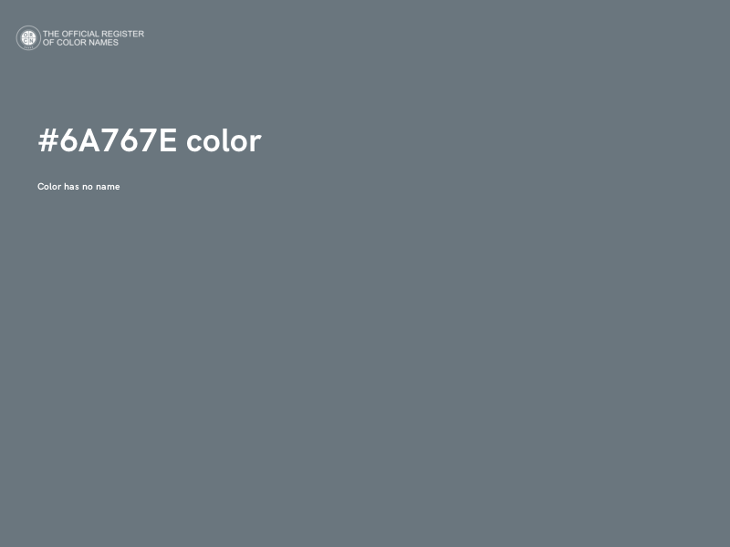 #6A767E color image