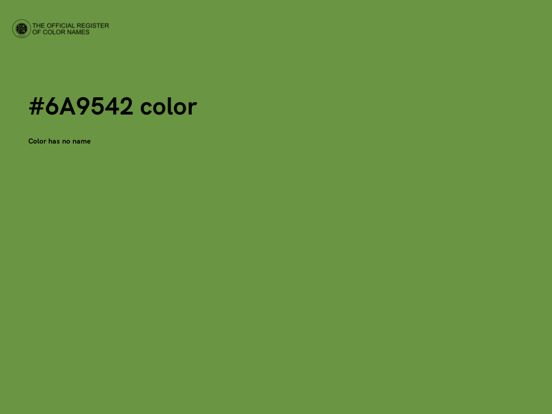 #6A9542 color image