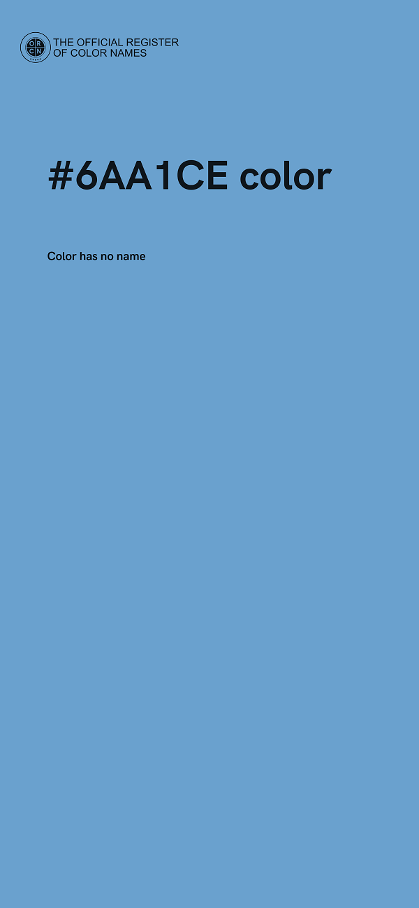 #6AA1CE color image
