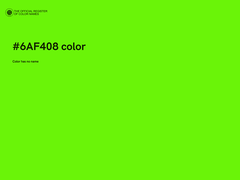 #6AF408 color image