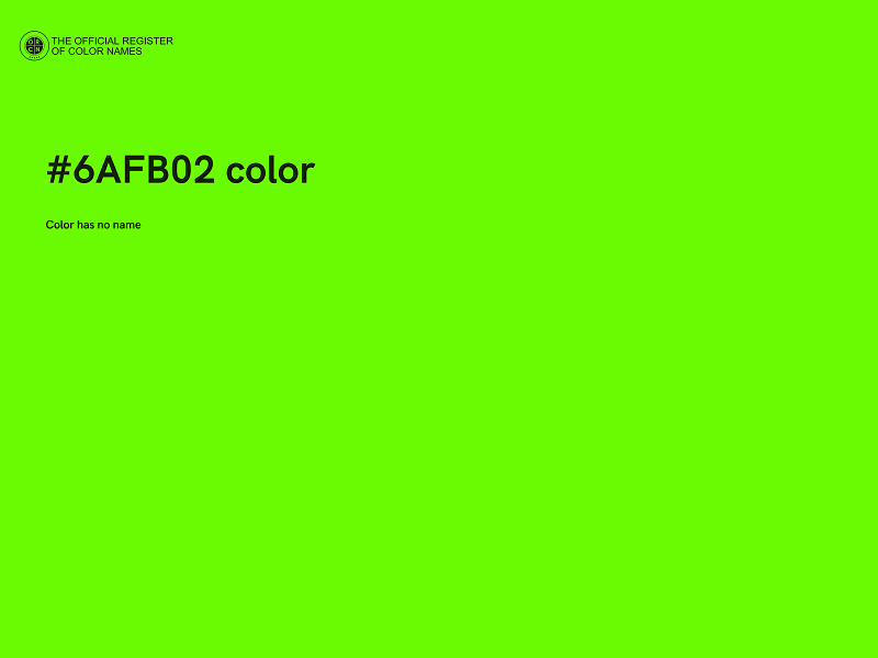 #6AFB02 color image