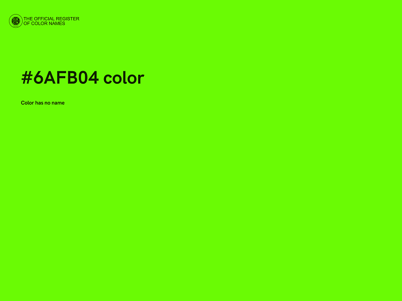 #6AFB04 color image