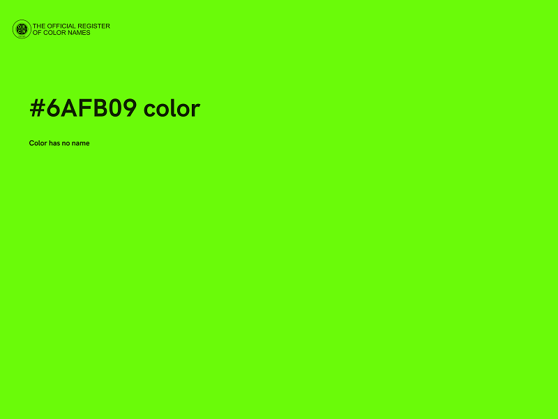 #6AFB09 color image