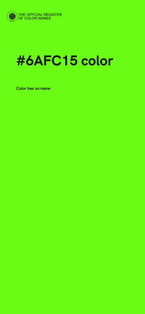 #6AFC15 color image