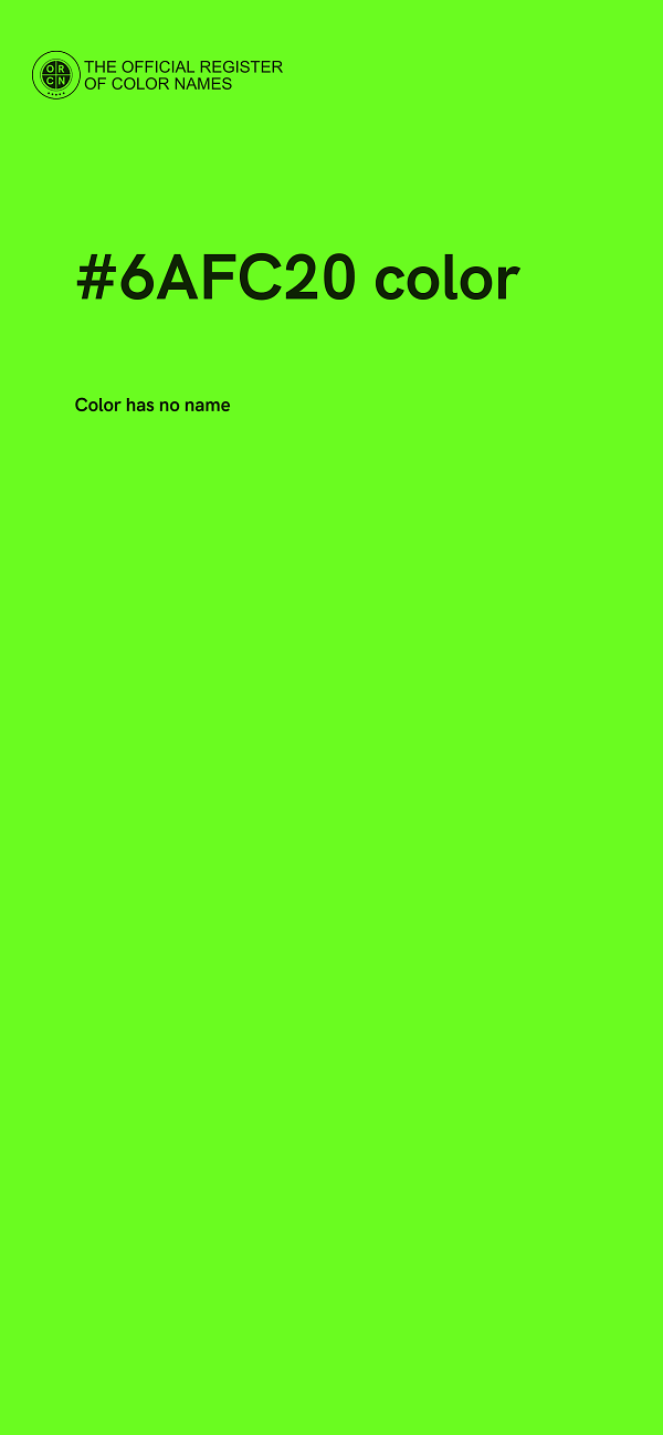 #6AFC20 color image
