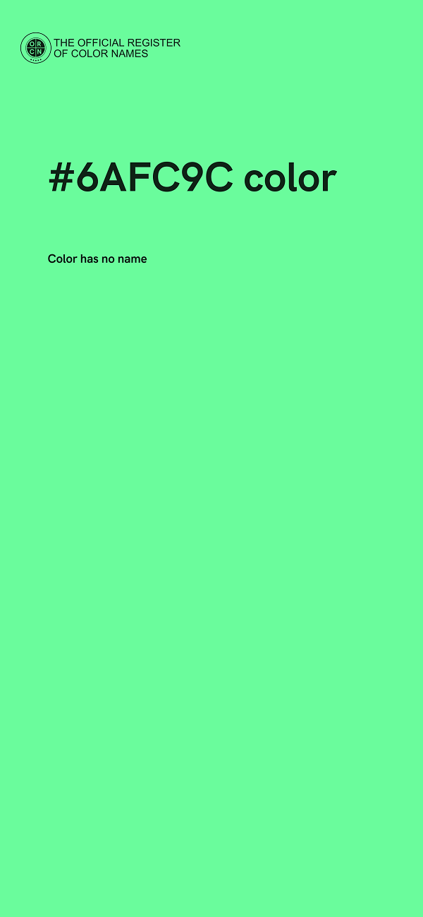 #6AFC9C color image