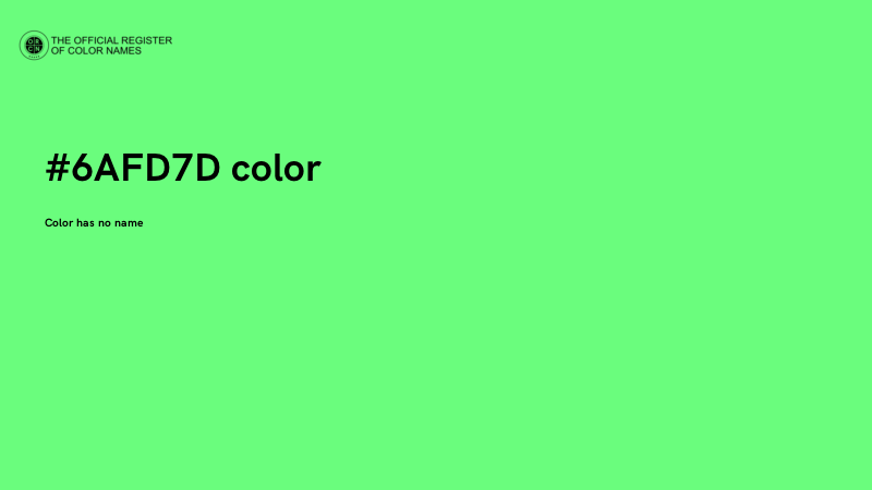 #6AFD7D color image