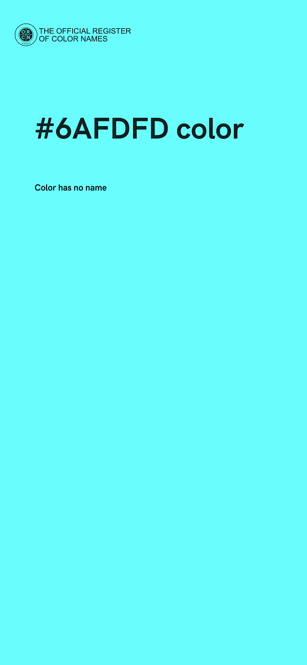 #6AFDFD color image