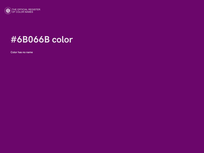 #6B066B color image