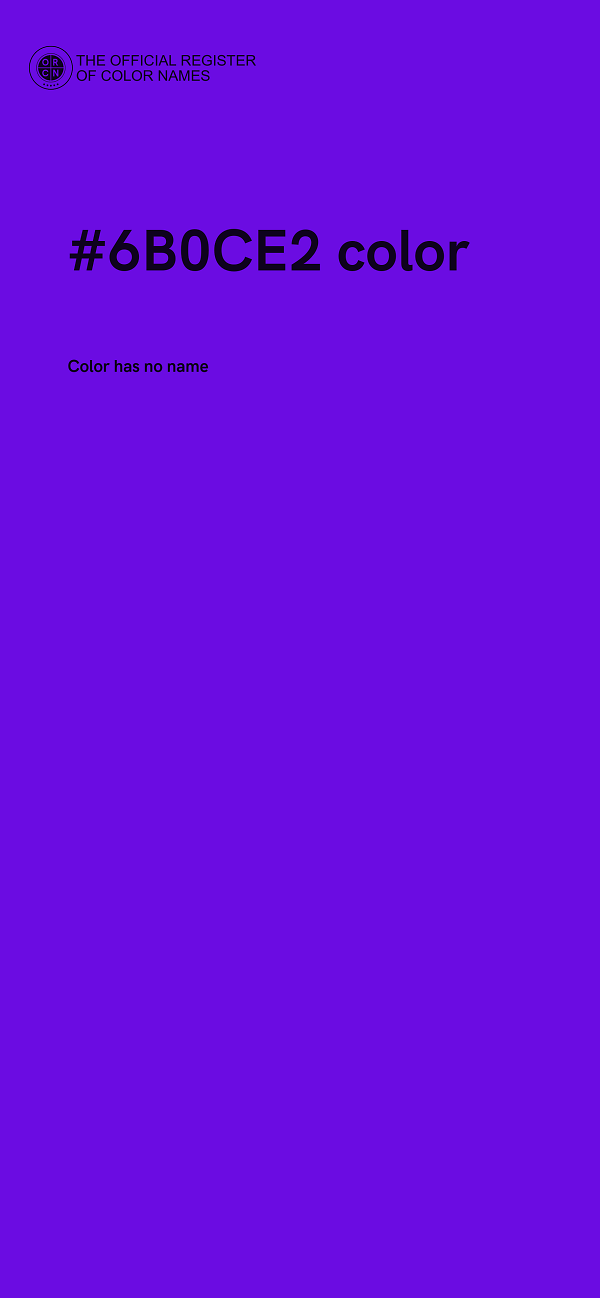 #6B0CE2 color image