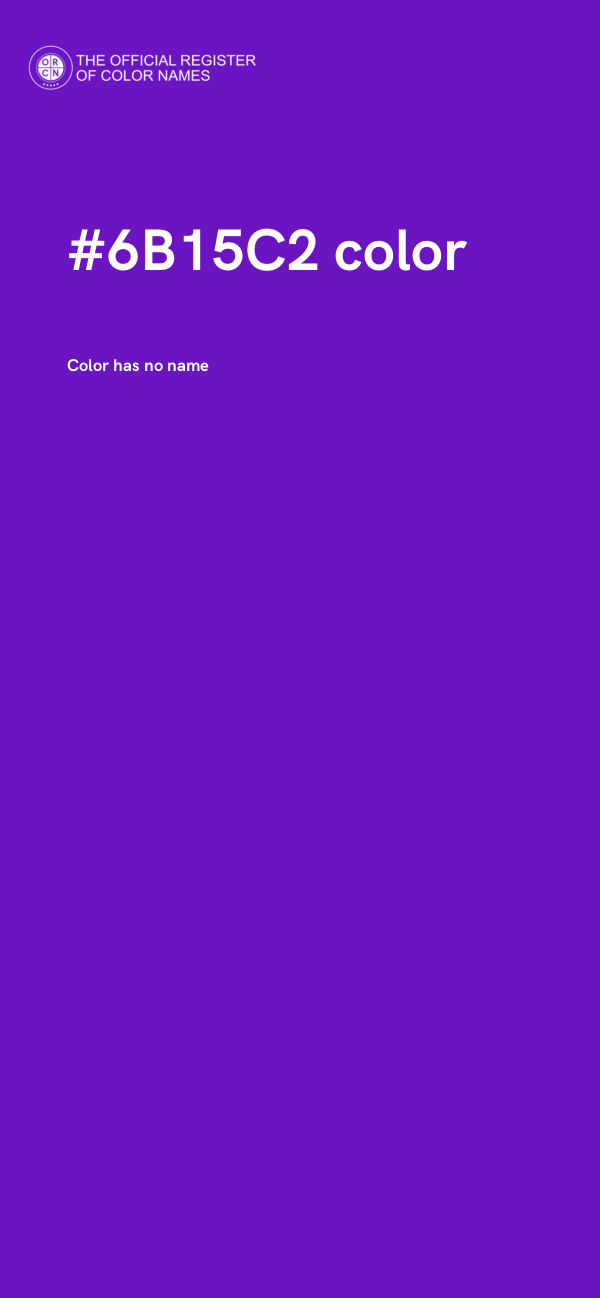 #6B15C2 color image