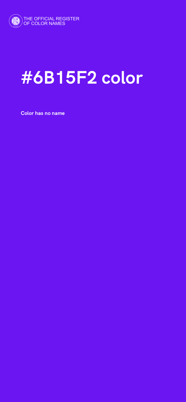 #6B15F2 color image