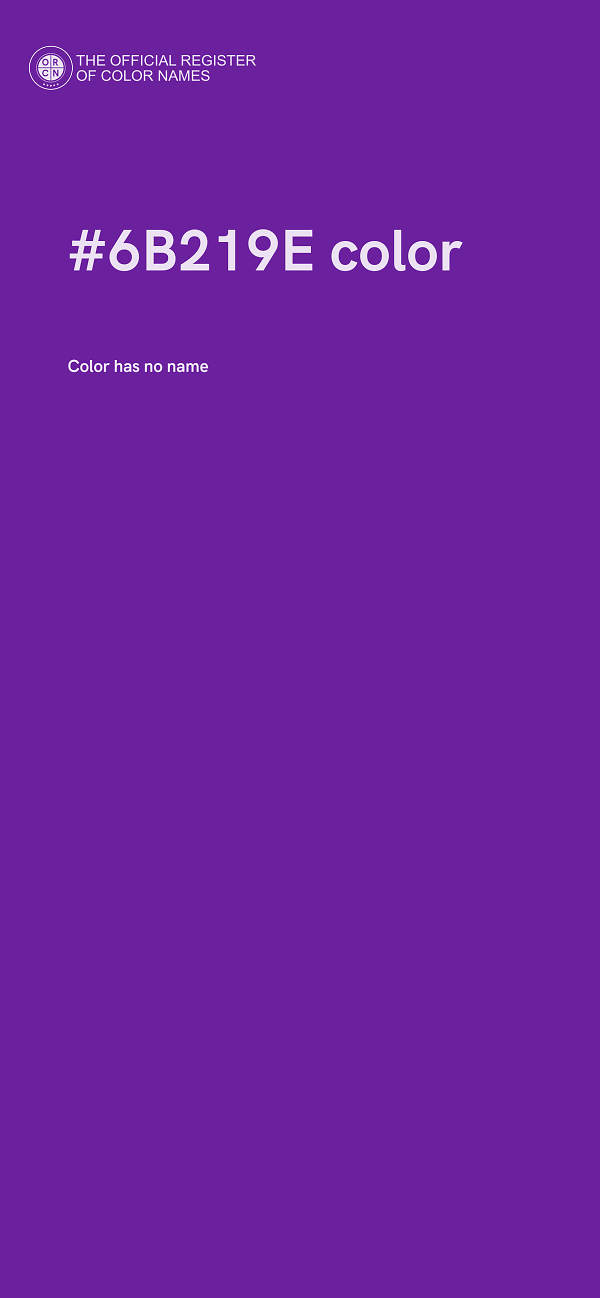 #6B219E color image