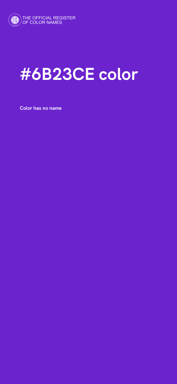 #6B23CE color image